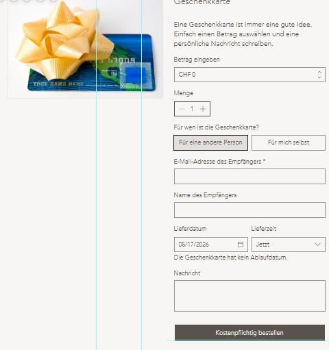Geschenkkarte
